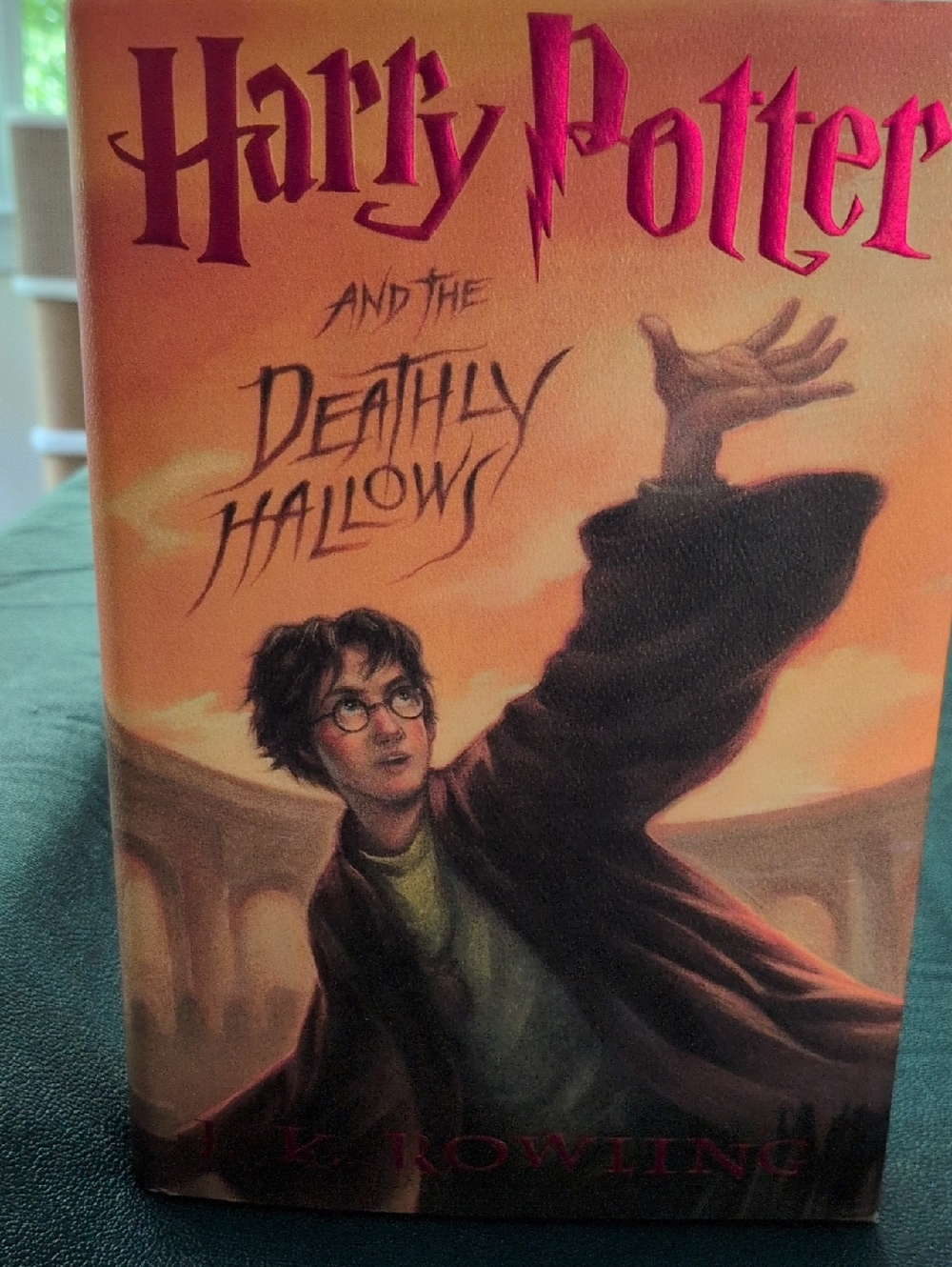 harry potter and the deathly hallows. hardback with jacket.
